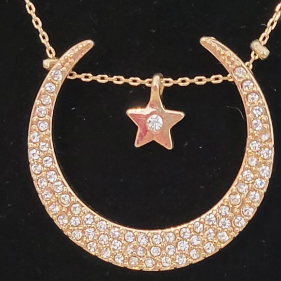 Moon and Star Necklace - Picture 3 of 6